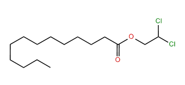 2,2-Dichloroethyl tridecanoate